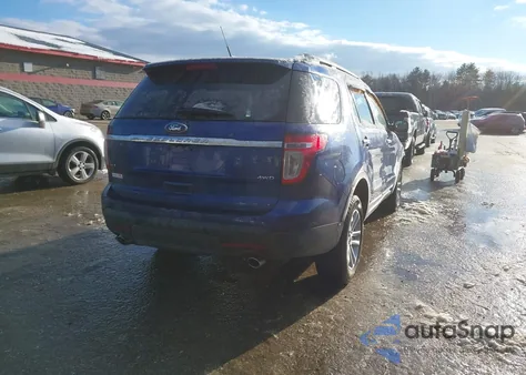 2015 Ford Explorer Xlt from USA, damaged, VIN 1FM5K8D80FGC20555